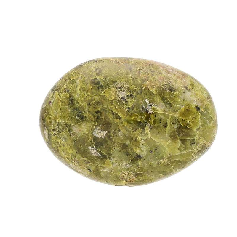Natural Green Opal Hand Stone