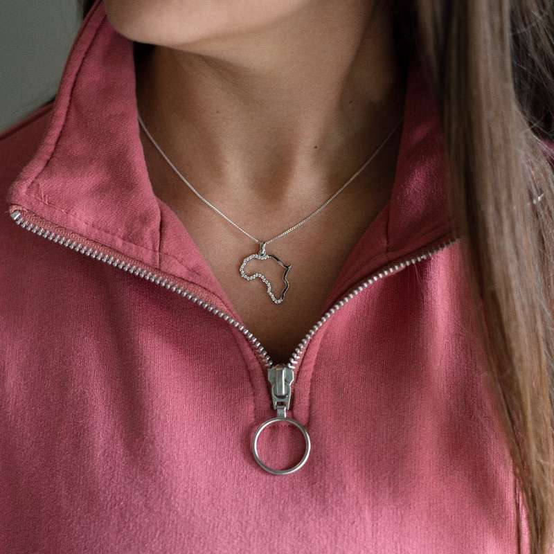 Heart of Africa: Diamond Dreams Necklace