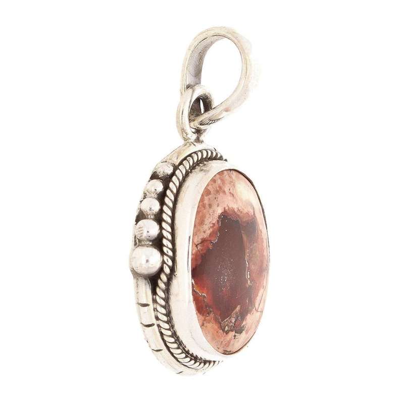 Mexican Fire Opal Pendant