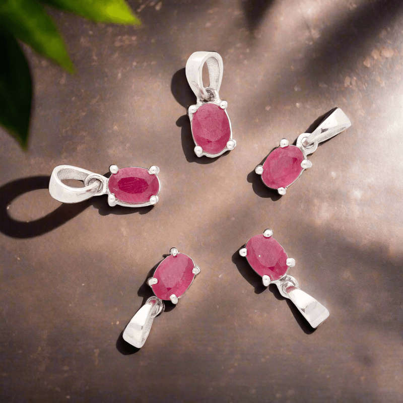 Natural Ruby Necklace