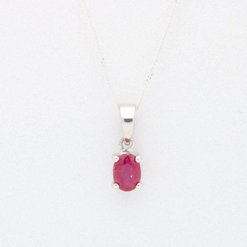 Natural Ruby Necklace