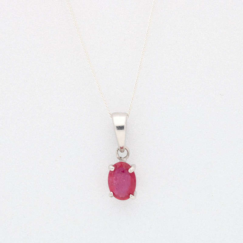 Natural Ruby Necklace