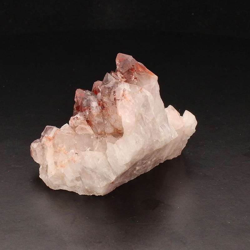Orange River Hematite Quartz Cluster