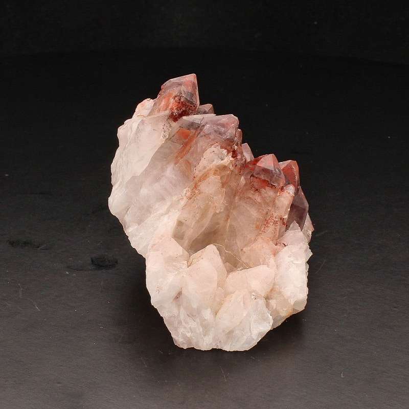Orange River Hematite Quartz Cluster