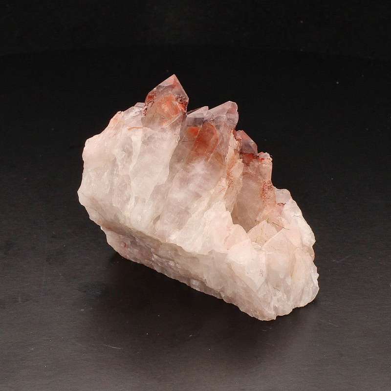 Orange River Hematite Quartz Cluster