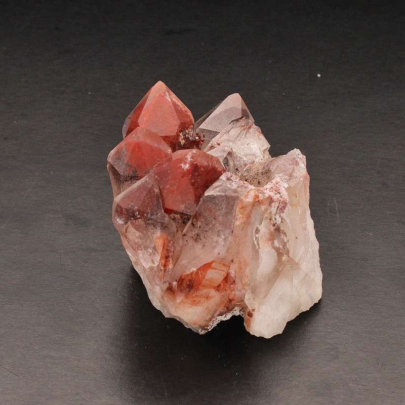 Orange River Phantom Quartz Crystal Small Cluster