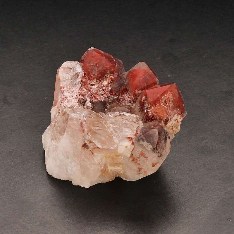 Orange River Phantom Quartz Crystal Small Cluster