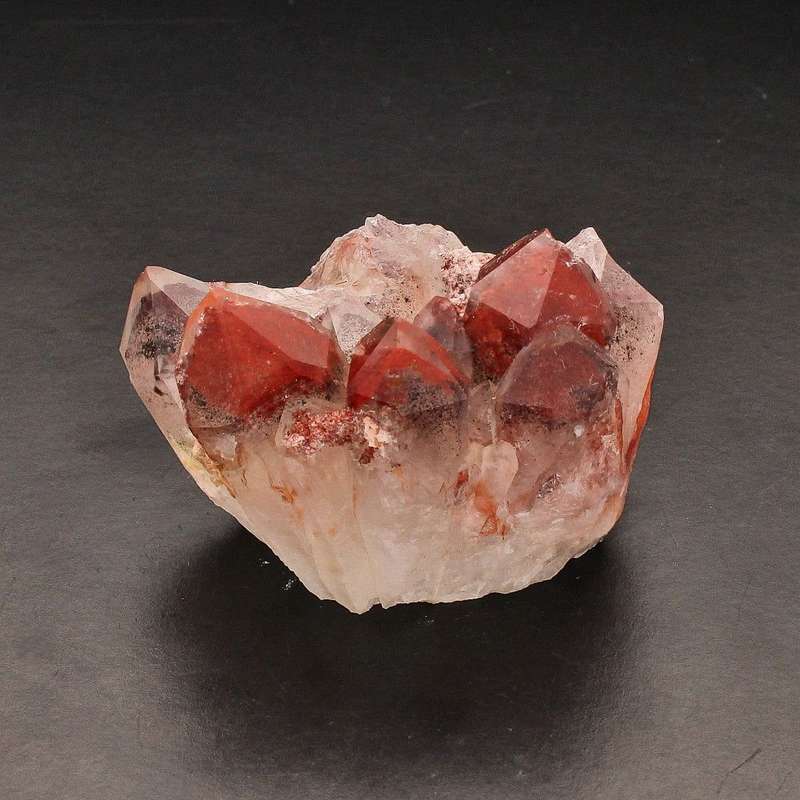 Orange River Phantom Quartz Crystal Small Cluster