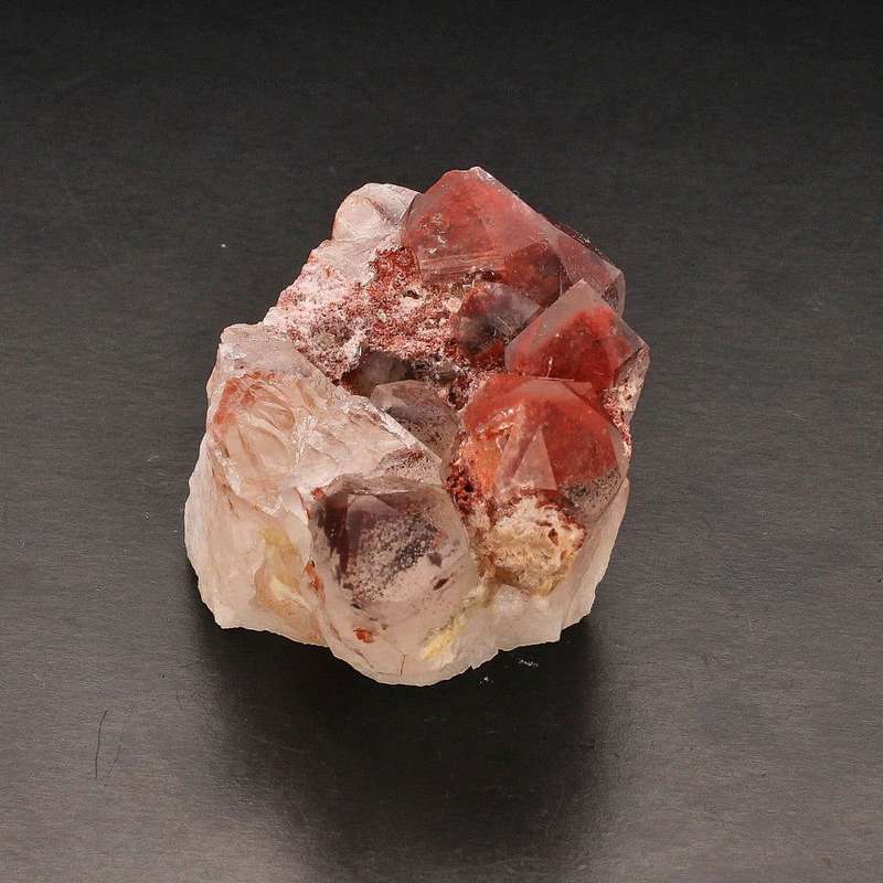 Orange River Phantom Quartz Crystal Small Cluster