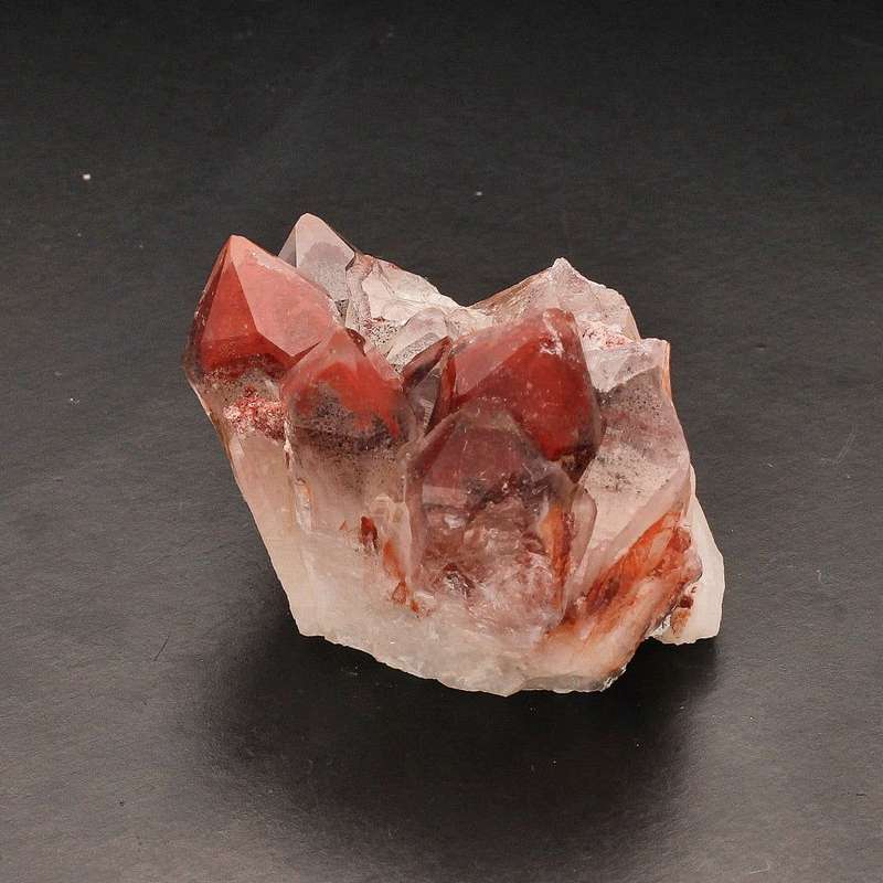 Orange River Phantom Quartz Crystal Small Cluster