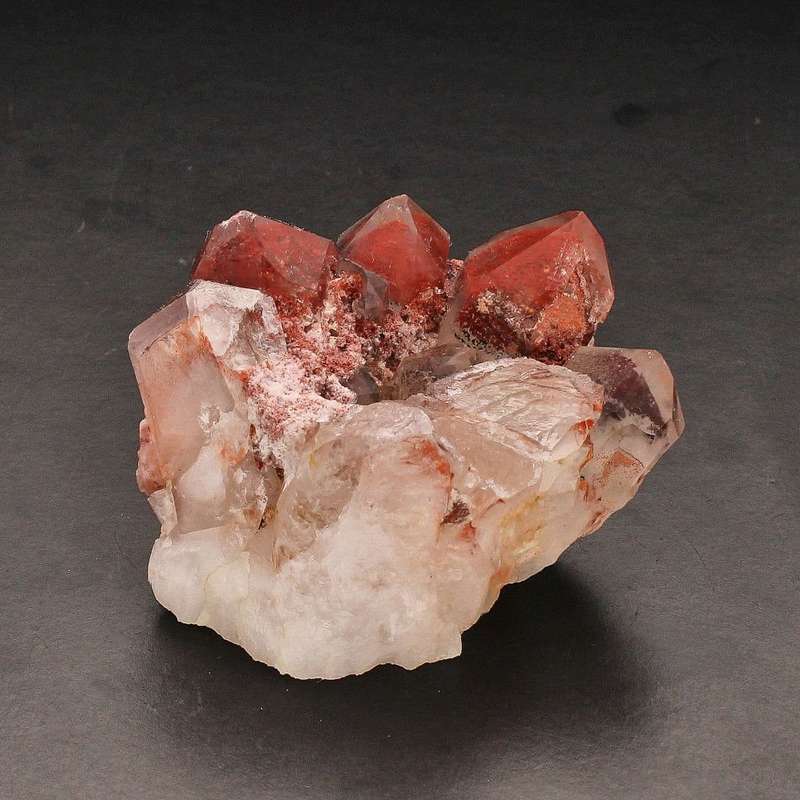 Orange River Phantom Quartz Crystal Small Cluster