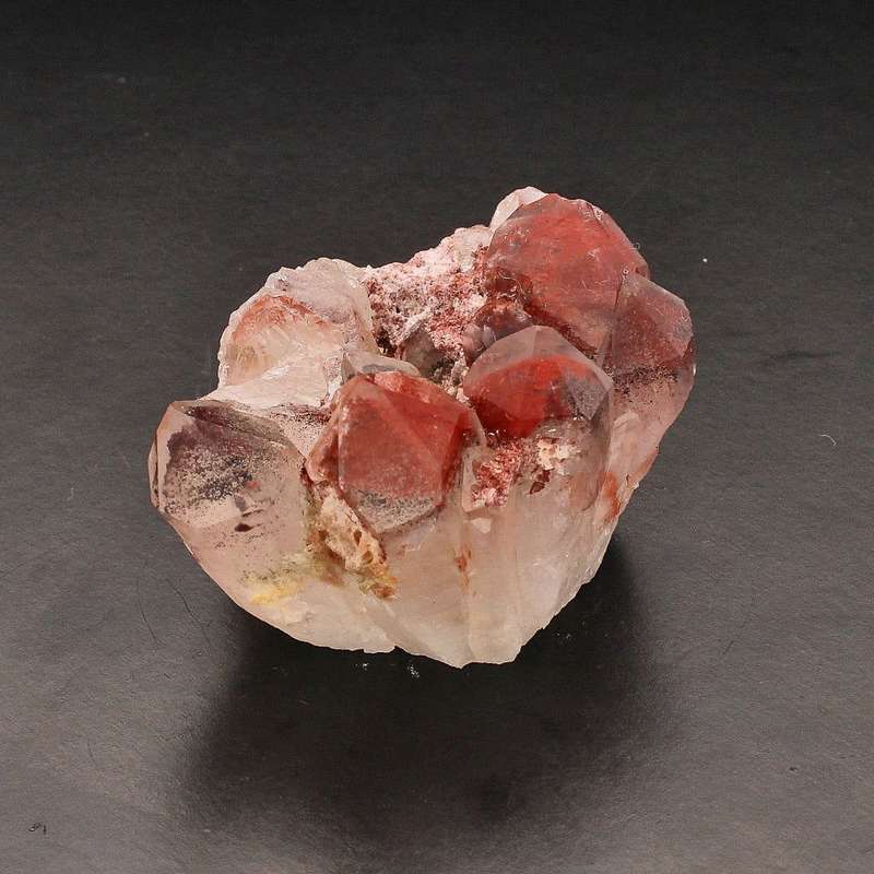 Orange River Phantom Quartz Crystal Small Cluster