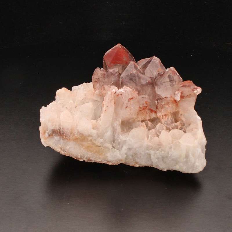 Rare Hematite Orange River Quartz