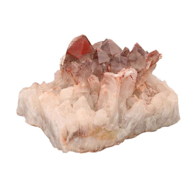 Rare Hematite Orange River Quartz