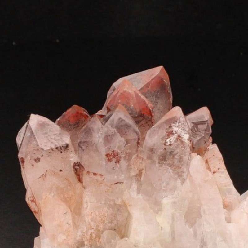 Orange River Quartz with Hematite