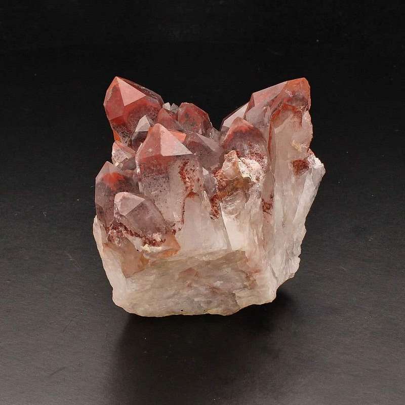 Hematite-Enriched Orange River Quartz