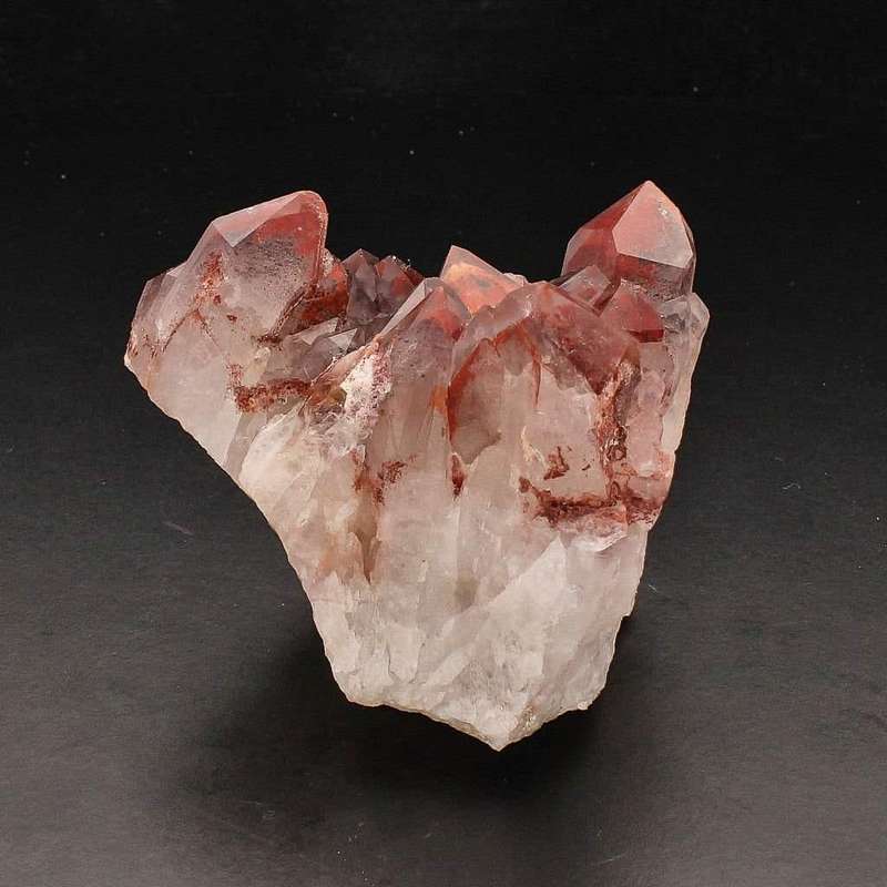 Hematite-Enriched Orange River Quartz