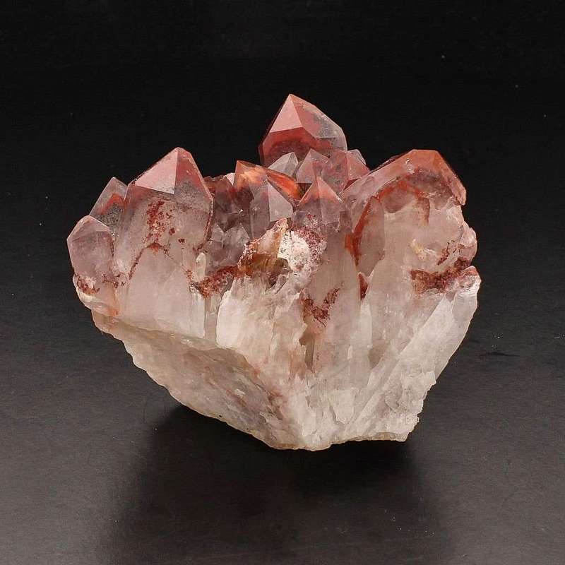 Hematite-Enriched Orange River Quartz