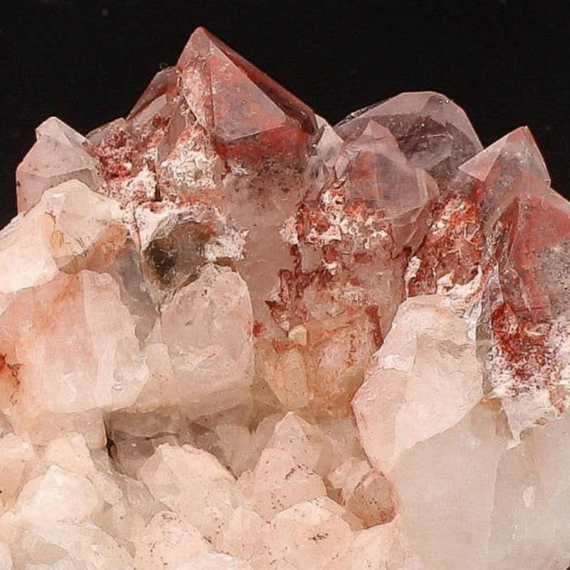 Rare Quartz with Hematite Inclusions