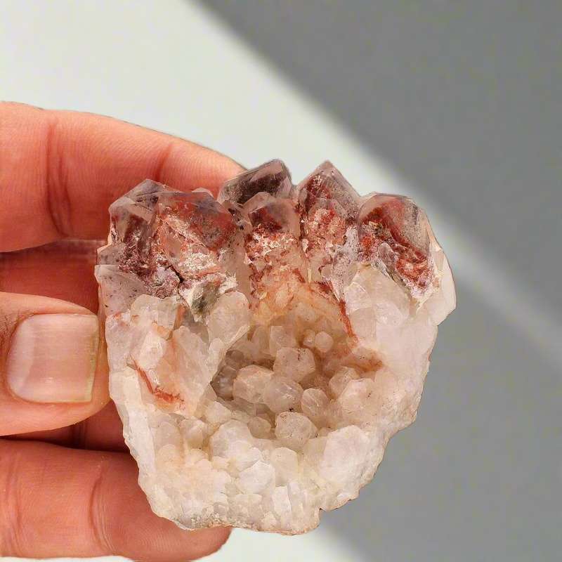 Rare Quartz with Hematite Inclusions