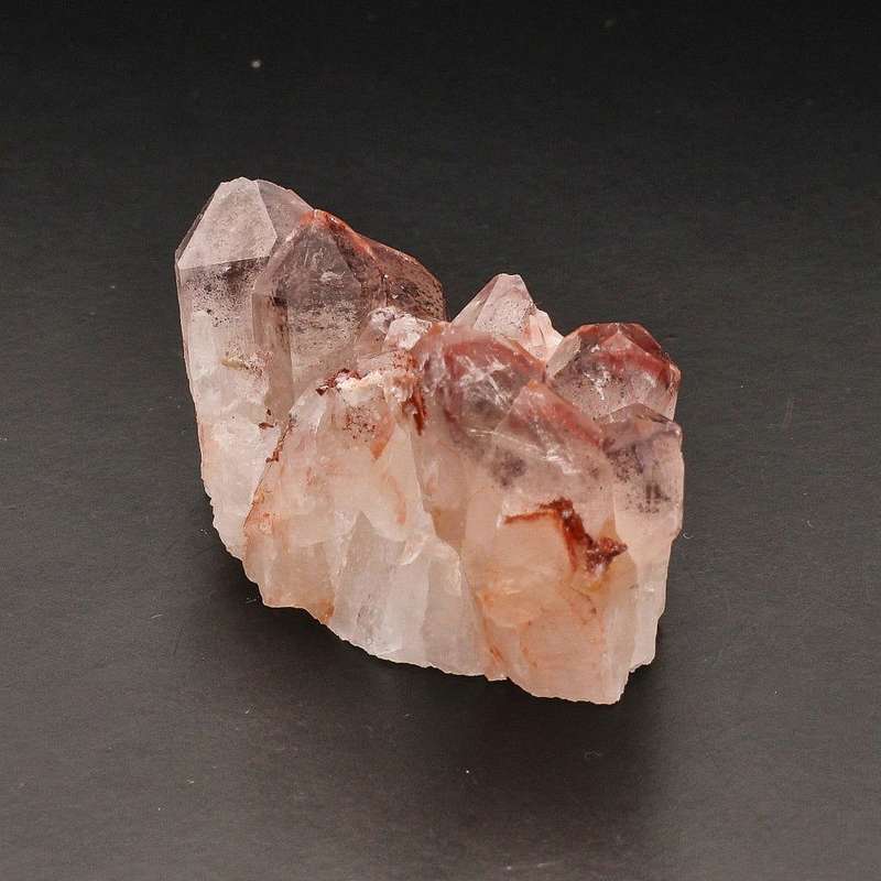 Rare Hematite Orange Quartz Crystal