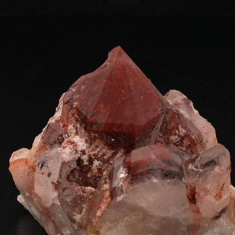 Small Orange River Quartz Crystal Cluster