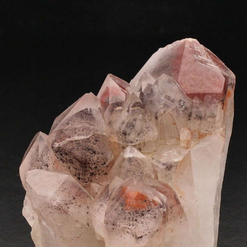 Miniature Orange River Quartz Crystal Cluster