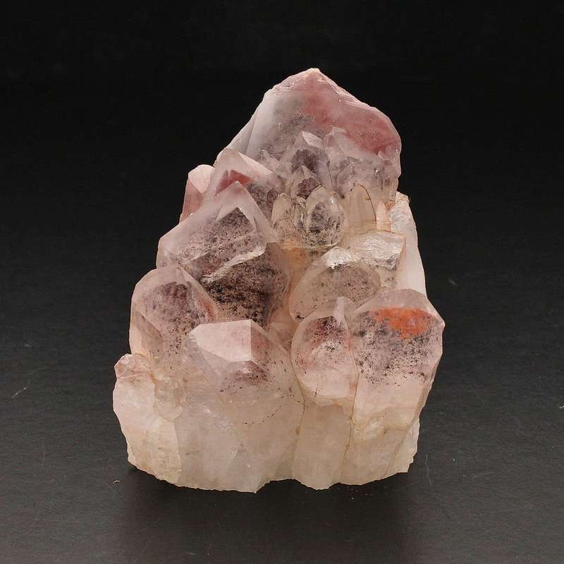 Miniature Orange River Quartz Crystal Cluster