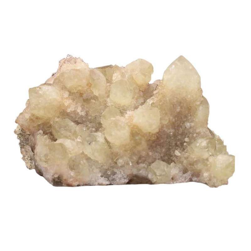 Prasiolite on Amethyst Cluster from Riemvasmaak: South African Splendor
