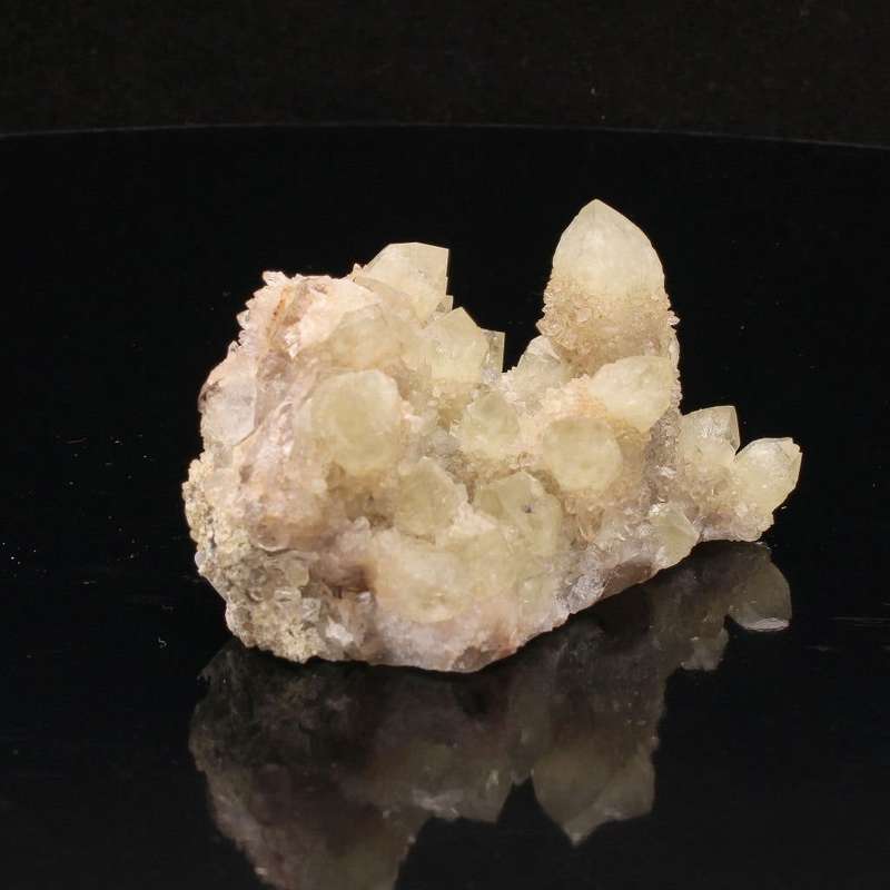 Prasiolite on Amethyst Cluster from Riemvasmaak: South African Splendor
