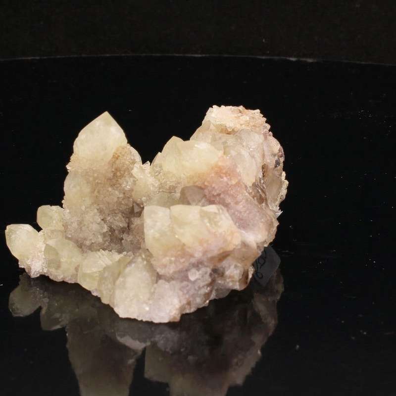 Prasiolite on Amethyst Cluster from Riemvasmaak: South African Splendor