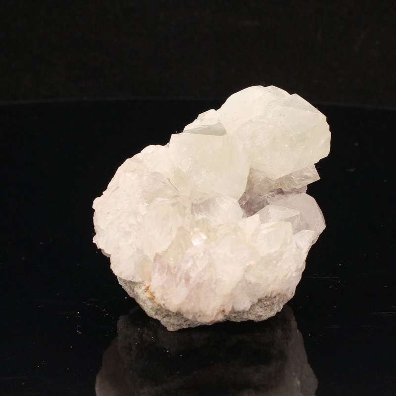 Prasiolite on Amethyst Crystal: Riemvasmaak's Radiant Duo