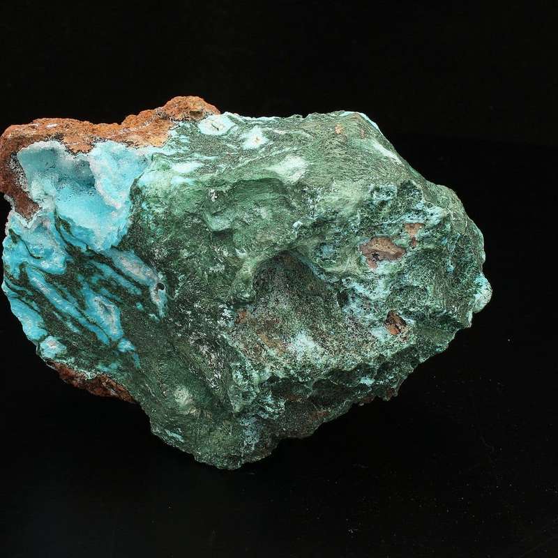 Quartz Fusion: Malachite & Chrysocolla