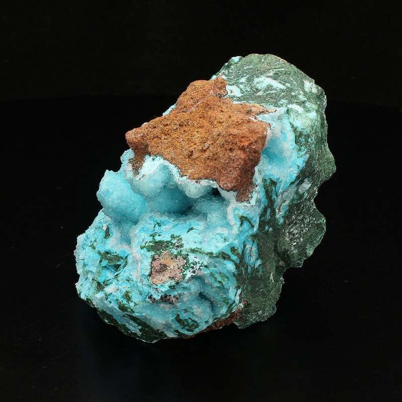 Quartz Fusion: Malachite & Chrysocolla