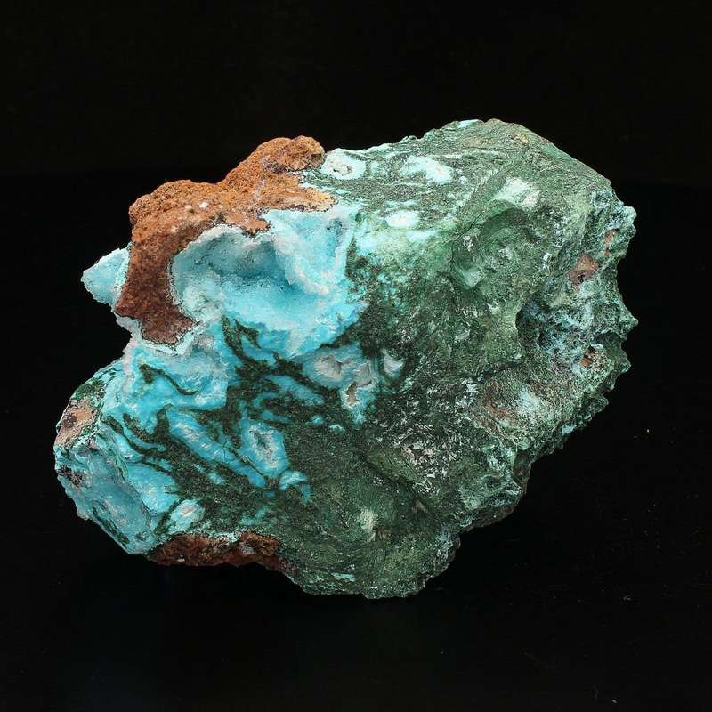 Quartz Fusion: Malachite & Chrysocolla