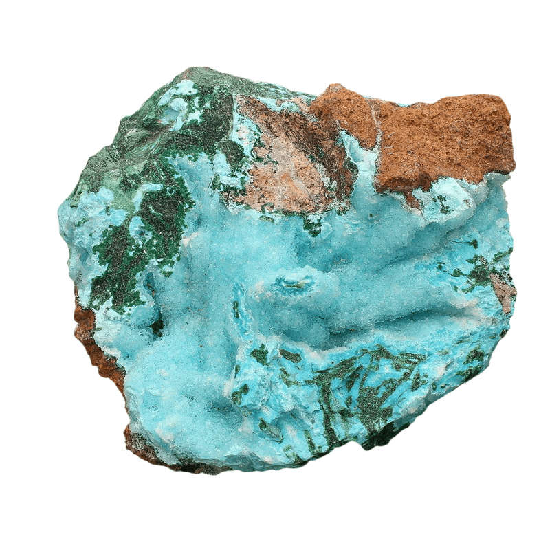 Quartz Fusion: Malachite & Chrysocolla