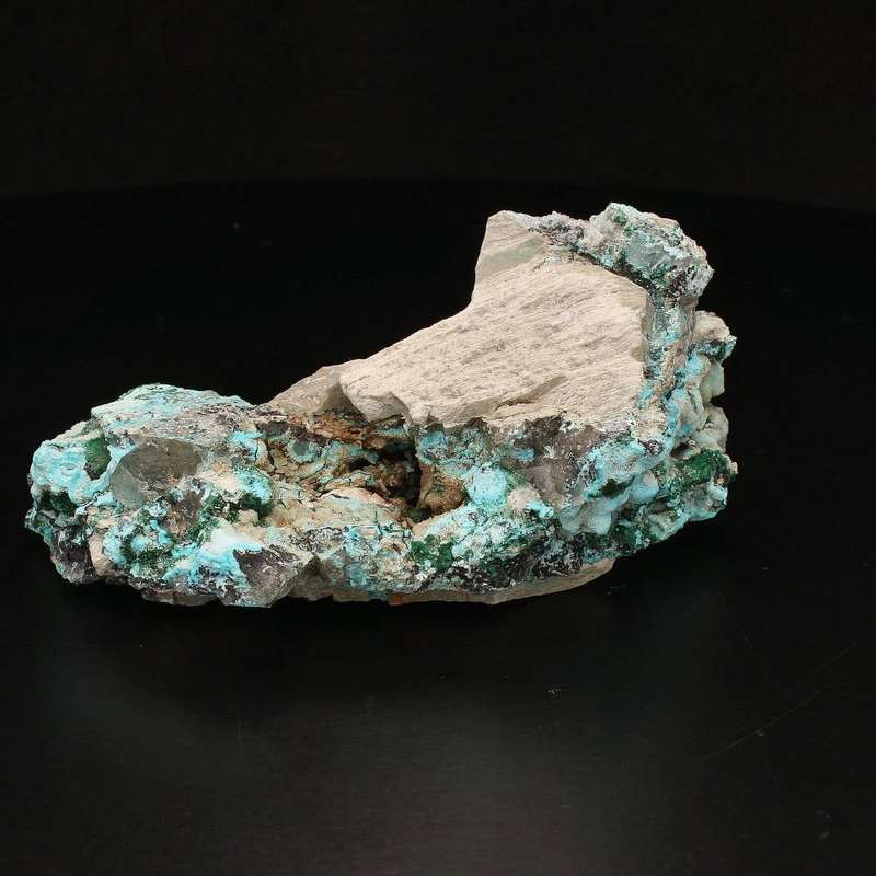 Malachite & Chrysocolla Quartz Beauty