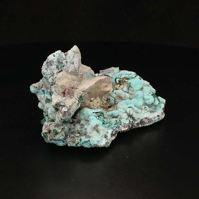 Malachite & Chrysocolla Quartz Beauty
