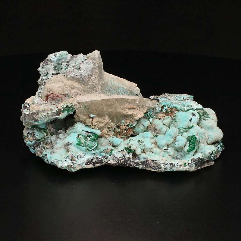 Malachite & Chrysocolla Quartz Beauty