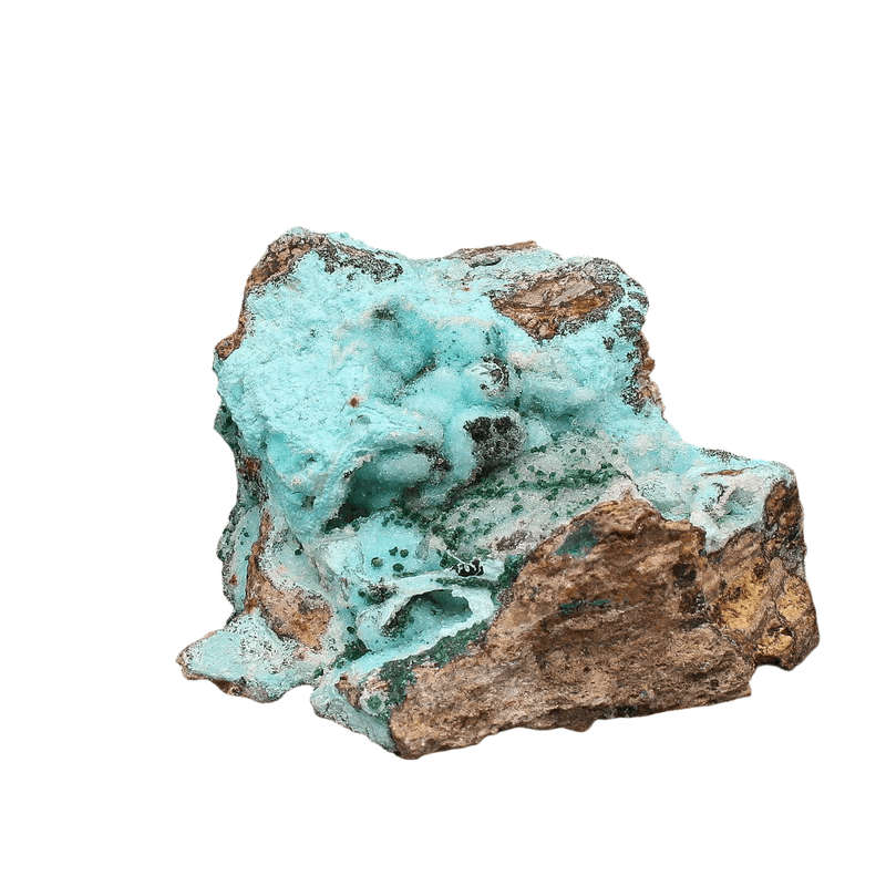 Enchanting Quartz on Malachite Duo