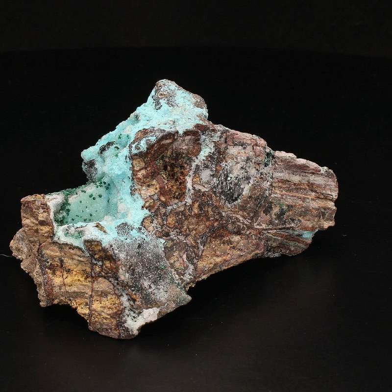 Enchanting Quartz on Malachite Duo
