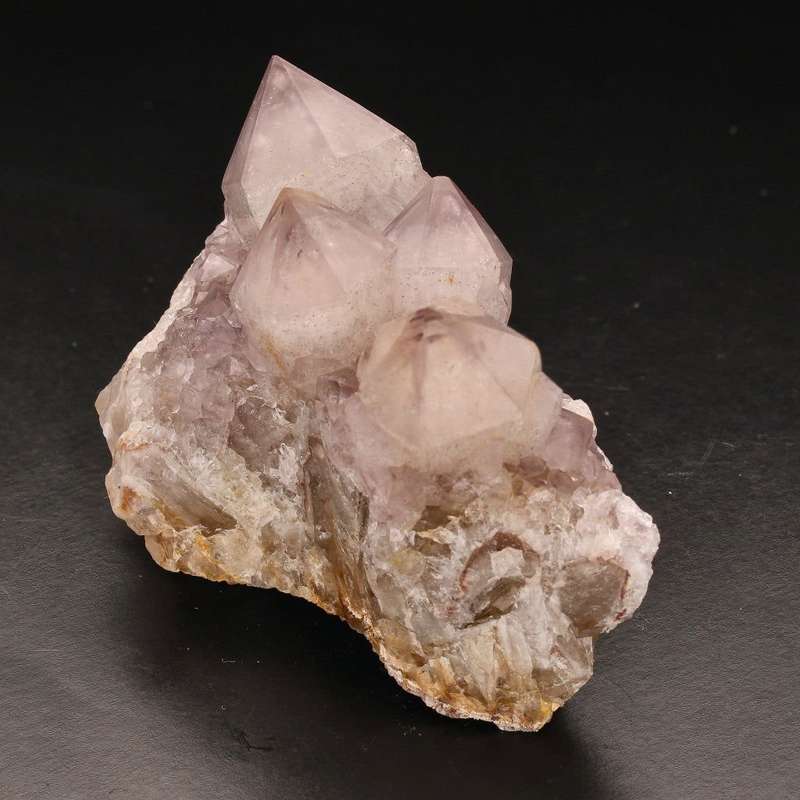 Rarity Northern Cape Smoky Amethyst Cactus Quartz Cluster