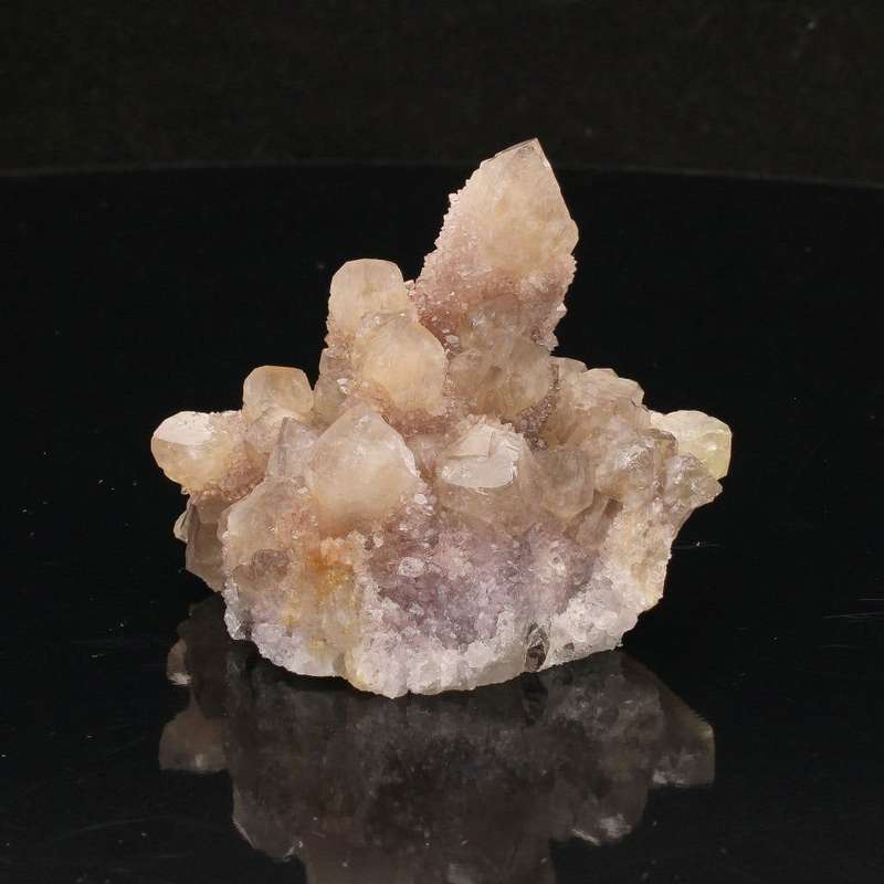 Riemvasmaak Prasiolite on Amethyst: Nature's Dual Beauty