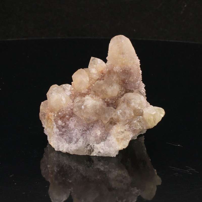 Riemvasmaak Prasiolite on Amethyst: Nature's Dual Beauty