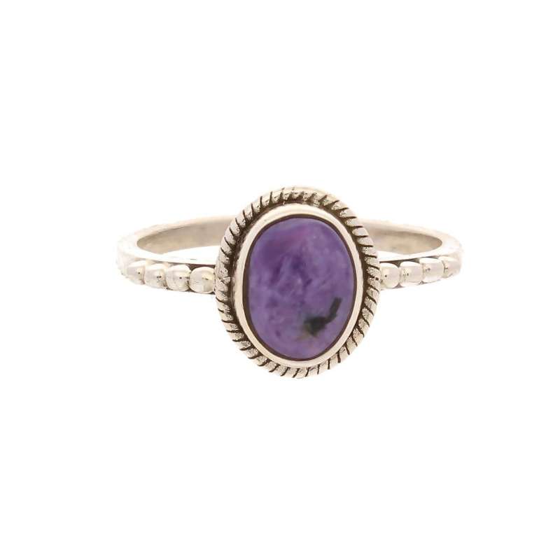 Siberian Dream Charoite Ring