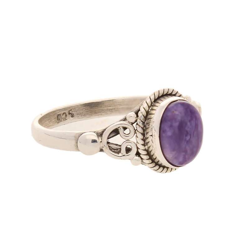 Siberian Dream Charoite Ring