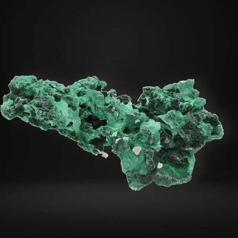 Silky Fibrous Malachite from Miringi Mine