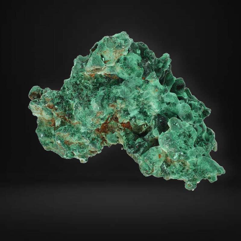 Silky Fibrous Malachite from the Legendary Miringi Mine