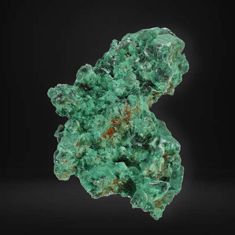 Silky Fibrous Malachite from the Legendary Miringi Mine