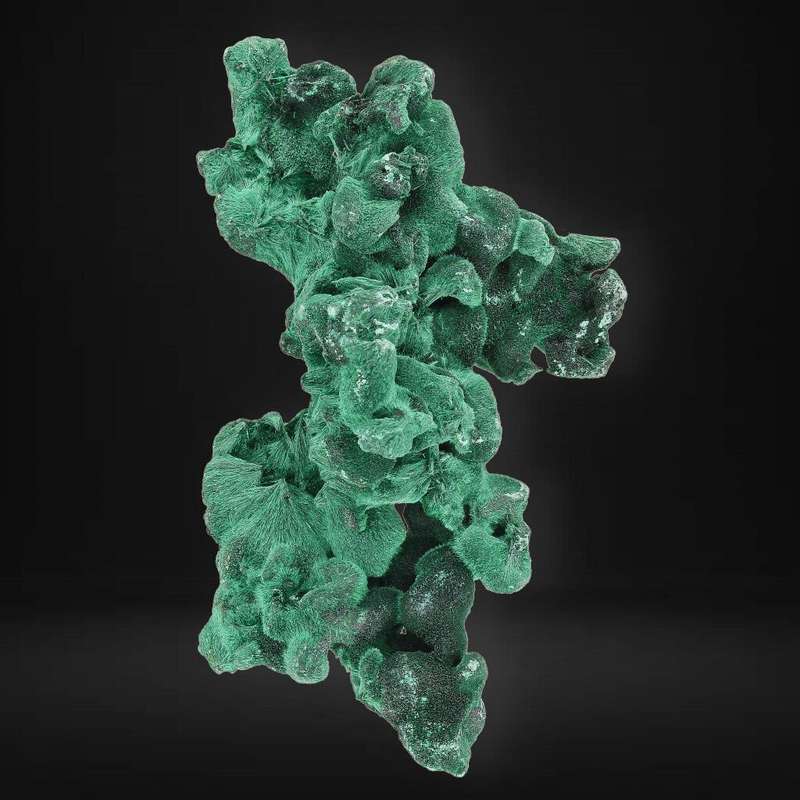 Silky Fibrous Malachite (Miringi Mine)